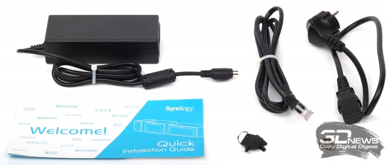  Комплект поставки Synology DS716+II 