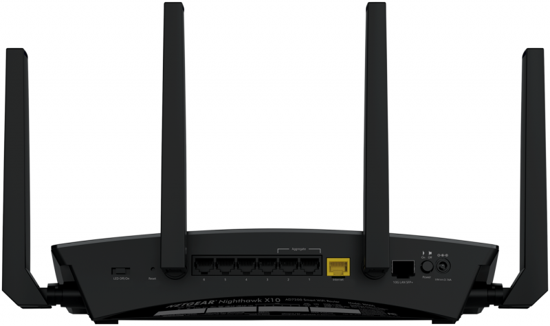  Netgear Nighthawk X10 (R9000) &mdash; самый быстрый в мире 802.11ac/ad-роутер AD7200 с 10-гигабитным LAN-портом SFP+ 