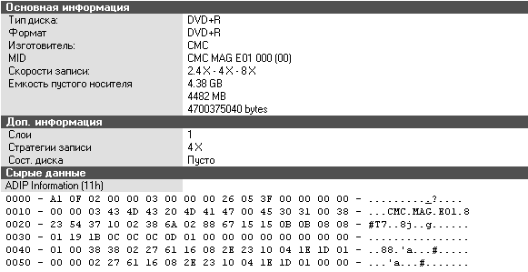 SmartTrack DVD+R 8x