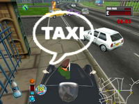  London Taxi Rushour 