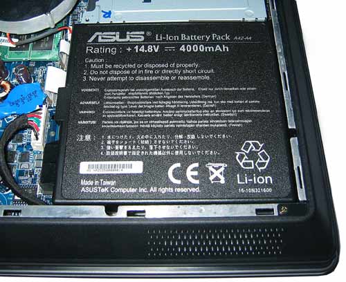  Ноутбук ASUS А4000S 