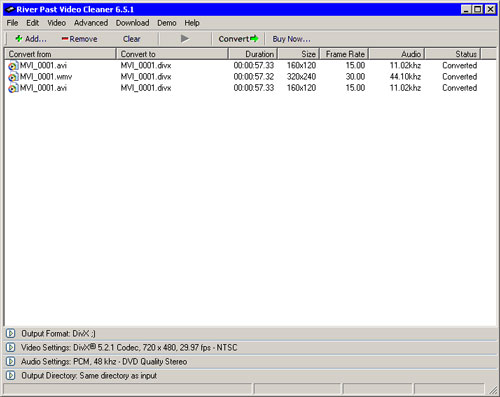 Video Cleaner