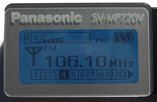 Panasonic SV-MP720V