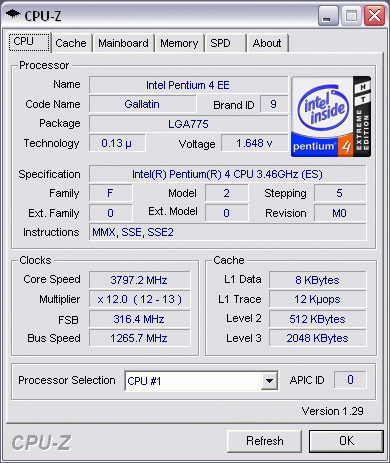 Asus P5LD2 Deluxe на чипсете Intel 945P