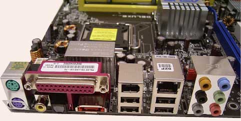 Asus P5LD2 Deluxe на чипсете Intel 945P