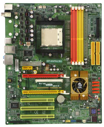 Материнская плата Epox 9NPAJ SLI