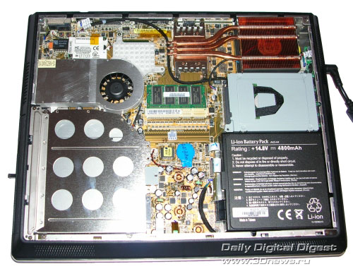 Аппаратные возможности ASUS A4500D