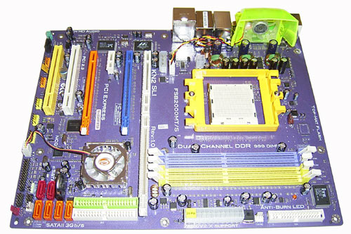 ECS KN2 SLI Extreme на чипсете nVidia nForce4 SLI x16