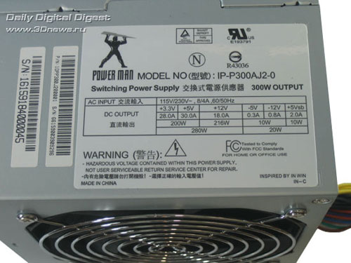 Блок питания In-Win C720