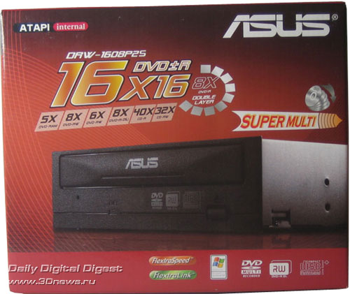  Коробка ASUS DRW-1608P2S 
