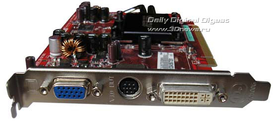  порты ASUS EAX1600XT SILENT 