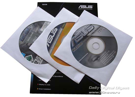  комплектация ASUS EN7600GT 