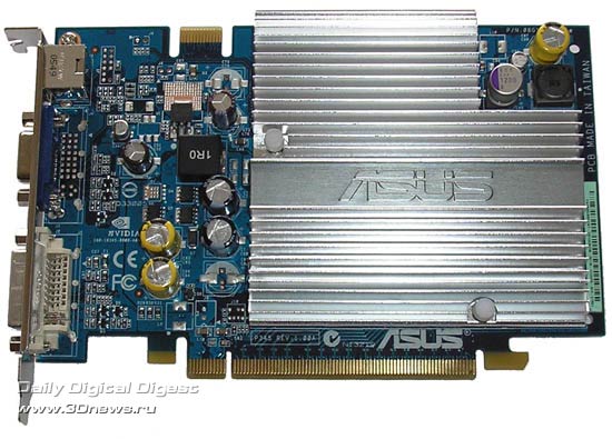  ASUS EN7600GS SILENT 256 Мб 