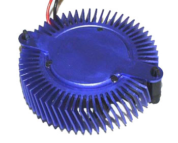 Low Profile Blue Orb снизу