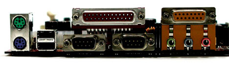 K7T266 Pro2 back panel
