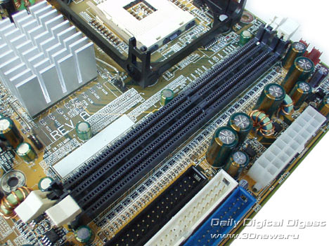 DFI NB76-EA DIMMs