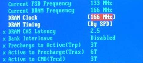 DFI AD76-RAID BIOS memory