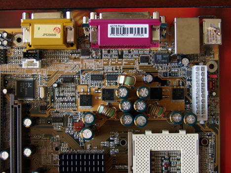 DFI AD76-RAID Power
