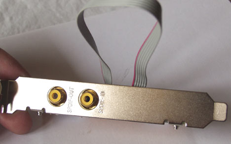  Asus P4B533-E bracket spdif 