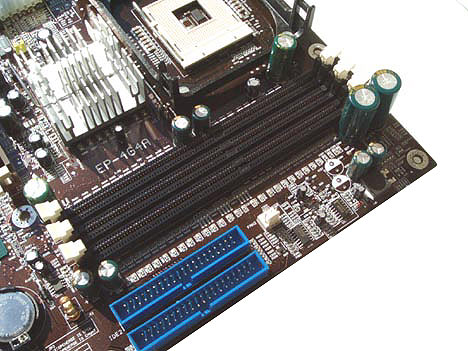 Epox 4G4A DIMMs