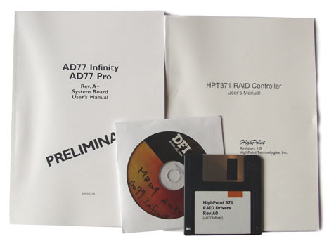  DFI AD77 Infinity Inbox 