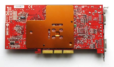 Видеокарта MSI Ti4800SE - вид сзади