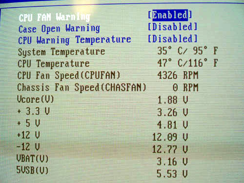 Albatron KX400-8X BIOS Health