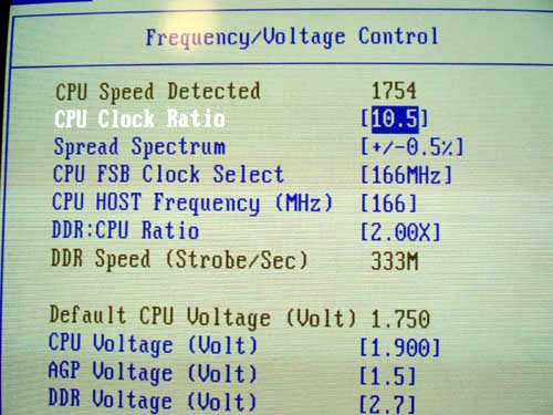 Albatron KX400-8X BIOS Overclock