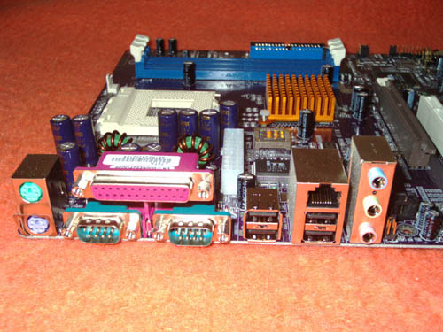 Elitegroup L7VTA Back Panel