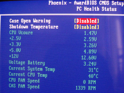 Elitegroup L7VTA BIOS Health
