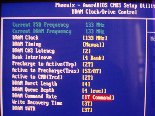 Elitegroup L7VTA BIOS Memory