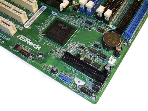 ASRock P4i45G Corner