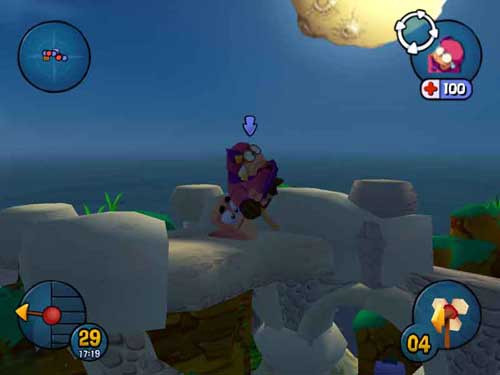  Worms 3-D 