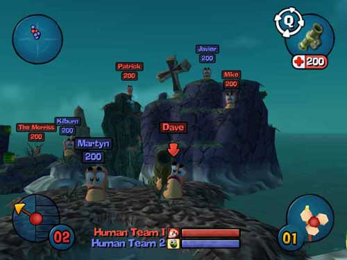  Worms 3-D 