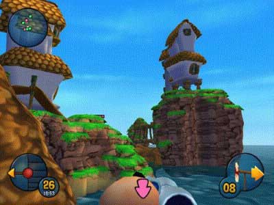  Worms 3-D 