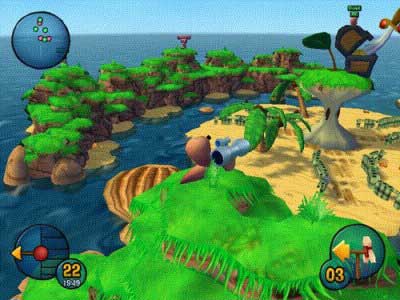  Worms 3-D 