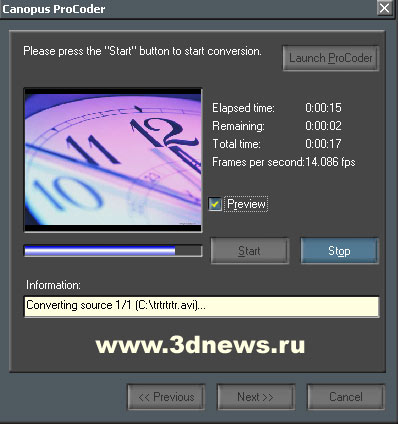 Canopus ProCoder 1.5