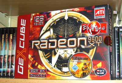  GeXcube Radeon 9600XT Extreme Box 