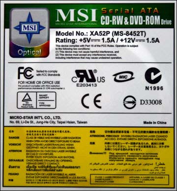  MSI XA52P 