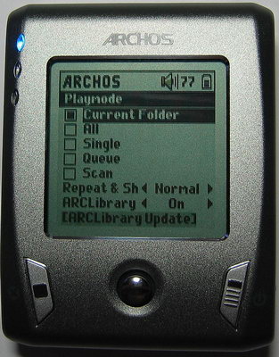 HDD MP3 плеер Archos Gmini XS 200