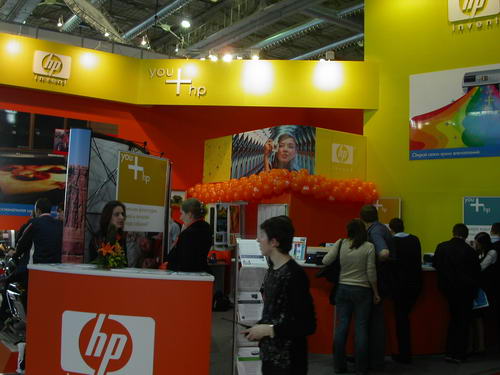 стенд HP