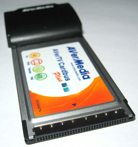  PCMCIA TV тюнер AverTV CardBus Plus 